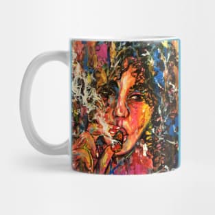 Smoking lady Mug